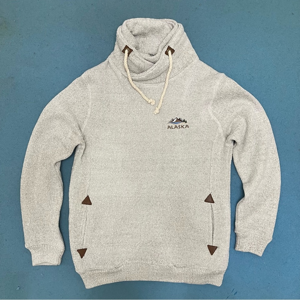 Renegade Alaska Embroidered Pullover Sweater Womens Small
